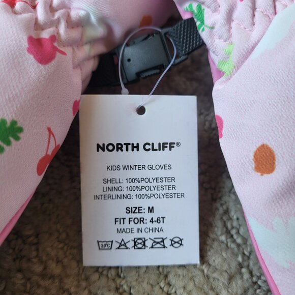 Toddler Girl's Warm Winter Mittens – Size M (4-6T) – NWT - Picture 3 of 5
